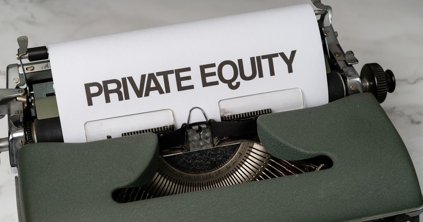 Private equity funds typewriter
